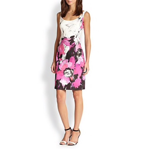 Milly of New York Dresses & Skirts - Milly Sophia floral print sleeveless dress